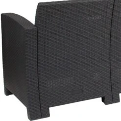 Emma And Oliver Faux Rattan Sofa With All-Weather Cushions -Crosley shop GUEST f76590b2 3bfc 44c8 bef2 4ab66a93ead5