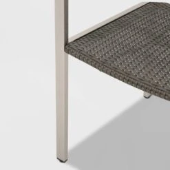 Cape Coral 7pc Aluminum & Wicker Glass Outdoor Patio Dining Set - Silver/Gray - Christopher Knight Home -Crosley shop GUEST f839e509 c7f9 44ec bc93 725efeb42e1d