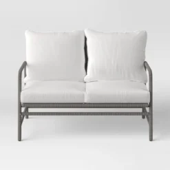 Granby Padded Wicker Patio Loveseat - Gray - Threshold™ 5 Granby Padded Wicker Patio Loveseat - Gray - Threshold™ -Crosley shop GUEST fab03356 6ec8 4111 bfdc 879edaf8eaa8